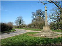 TG1306 : Great Melton war memorial by Evelyn Simak
