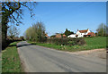 Houses in Wramplingham Road, Wramplingham