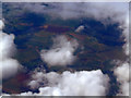 Former RAF Broadwell airfield from the air