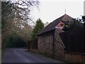 Half timbered building on Fulbrook Lane