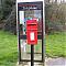 Telephone Box  & 27 Fox Meadow, Barking Tye Postbox