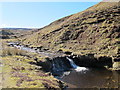 Waterfall on the River West Allen below Cowberry Hill