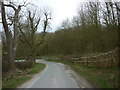 A minor road south of Warter, East Yorkshire