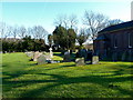 Graveyard at Marthall parish church