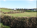 View eastwards along Drumlee Road from the Lackan Road spur