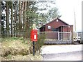 Postbox at Waulk Mill