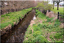 J3673 : The Knock River, Belfast (2) by Albert Bridge