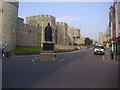 Victoria Memorial and castle, Windsor