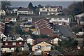 Dawlish : Houses on the hillside