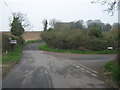 Road Junction near East Langdon