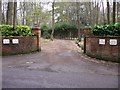 Entrance on Grenville Road in Shackleford