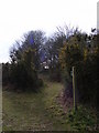 Footpath to the B1069 Church Road