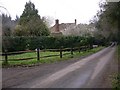 Motors end in Woolfords Lane