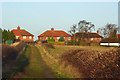 Track and houses, Watlington