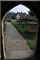 View from the church porch