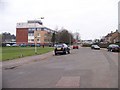 The old road west of the roundabout at Flemington, Motherwell