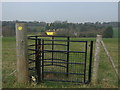 Kissing Gate near West Studdal Farm