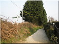 Footpath from West Street to Scotland Farm