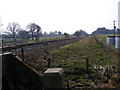 TM3760 : Looking along the railway to Wickham Market by Geographer