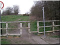 Footpath off Langer Lane