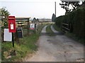 Entrance to Old Barn Farm south of Boreham Street