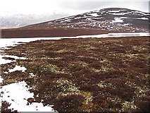 NN7890 : High moorland east of Meallach Mhor by wrobison