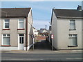 Narrow gap between Dynevor Terrace houses, Nelson