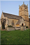 SO9537 : Overbury church by Philip Halling
