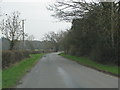 Minor road on the northern edge of Guarlford