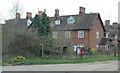 Postbox by the cottages at Kersoe