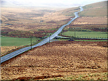 SN8674 : The mountain road from Rhayader to Cwm Ystwyth at Bodtalog by John Lucas