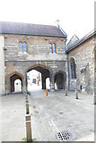 SU4997 : Gate by the church by Bill Nicholls