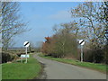 Road leaves Claydon