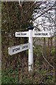 Signpost on Glynleigh Road