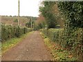 Track past Aspley Guise Recreation Ground