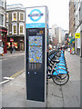 Drury Lane cycle hire point