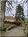 Pathway to the Eglwys Oen Duw at Beulah, Powys