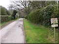 Pallingham Lane looking east