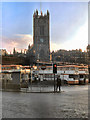 SJ8398 : Victoria Bus Station & Manchester Cathedral by David Dixon