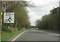 A287 - approaching Ewshot roundabout