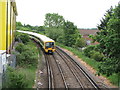 The Cannon Street to Hayes (Kent) railway line south of Elmers End