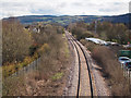 Railway line, east of Bridge of Earn