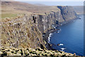 NG1446 : Dramatic Waterstein cliffs by Glen Breaden