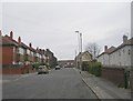 Melbourne Grove - looking towards Hough Lane