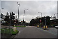 Junction of Highfield Close and Purley Way (A23)