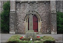 TQ6649 : War Memorial, Holy Trinity Church, East Peckham by N Chadwick