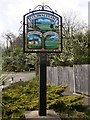 Millennium sign at Coldwaltham