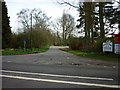 A footpath heading east to Scotton