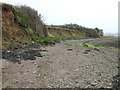 The cliff at Pennar