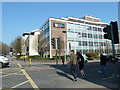 Crossing New Road towards Solent University